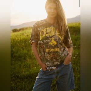 WORN TWICE Jackson Hole Camo Tshirt